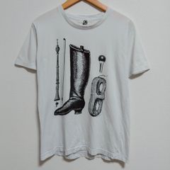 椎名林檎　2008 フェスT バンT グラフィックt 半袖　tシャツ ホワイト レディース 古着　ストリート