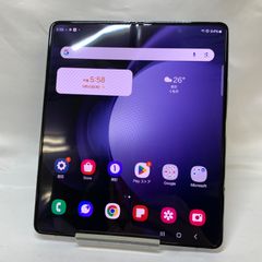 ★【美品】au Galaxy Z Fold5 SCG22 アイシー ブルー