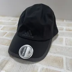 adidas ランニング　クライマプルーフキャップ　黒　男女兼用　HE001