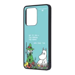 OPPO Reno13 A ムーミン / maru 衝撃吸収 バンパー ハイブリッドケース/ムーミン&スナフキン