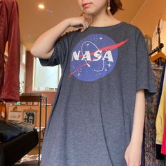 "fruits of the loom” NASA ロゴ　プリント　Tシャツ　ゆったり　オーバーサイズ