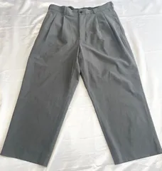 Lサイズ　BEAMS ビームス　スラックス　パンツ　ボトム　グレー