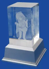 【中古】雑貨 [単品] 真澄あい 3Dクリスタル 「PS4/Switchソフト 罪ノ光ランデヴー ファミ通DXパック 3Dクリスタルセット」 同梱特典