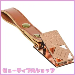 【特価】e.x.p.japon(イー・エクス・ピー・ジャポン) シューズクリップ PKG-キャメル 金属製シューズピンチ PKG-合皮キャメル （金具）6.5×3×3cm（ベルト）約12.5cm※伸ばした状態 e-scp02pg