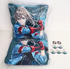 9点セット カプくじ ストリートファイター6×にじさんじ コラボくじ 第2弾 叶/クッション/缶バッジ/アクリルキーホルダー