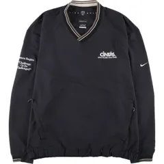 古着 ナイキ NIKE GOLF ゴルフ Vネック ウォームアッププルオーバー メンズL相当/eaa544551