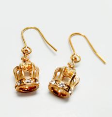 王冠 ピアス ゴールド AUULLA jewelry 241271