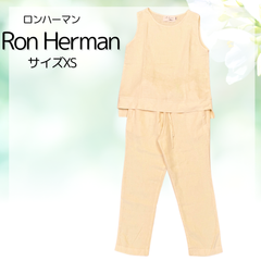 穴口恵子着用品♡　 Ron Herman（ロンハーマン）　リネン100％　ノースリーブセットアップ