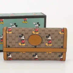 2026年最新】gucci 長財布 ミッキーの人気アイテム - メルカリ