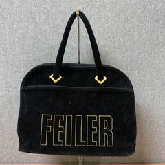 美品 フェイラー FEILER ハンドバッグ ボストンロゴ シェニール織 大容量 FEILER フェイラー ボストンバッグ シュニール織 大容量 ロゴ - メルカリ
