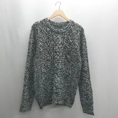 ◇ ⊇ Bling Leads ブリングリーズ 総柄 長袖 セーター サイズXL ブラック系 メンズ E  【1409100038903】のサムネイル