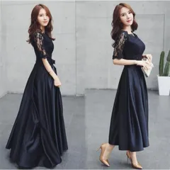 ロングドレス 演奏会 パーティードレス ドレス レディース 結婚式 ドレス ロング丈 パーティドレス Vネック マキシ丈 発表会 お呼ばれ 二次