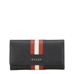バリー TALTOS.LT LETTERING TSP TUTO 4連 6218043 ブラック レッド ホワイト レザー レディース BALLY【1-0184500】のサムネイル