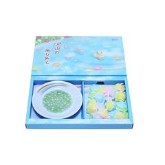 ペットローソク 沢山のあしあと 虹 香皿 ぷっくり 水に浮かべる かわいい ロウソク お供え 0