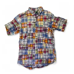 80-90s Polo by Ralph Lauren パッチワークシャツ 藤原ヒロシ