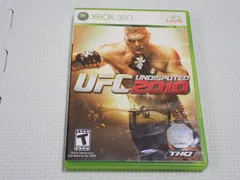 xbox360★UFC UNDISPUTED 2010 海外版 北米版★箱付・説明書付・ソフト付★動作確認済