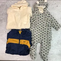 子ども服 ベビー服 まとめ売り 3点 女の子 男の子 70cm～80cm □□