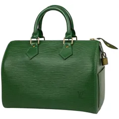 ルイ・ヴィトン Louis Vuitton スピーディ 25 ミニボストンバッグ ハンドバッグ エピ ボルネオグリーン M43014 レディース 【中古】