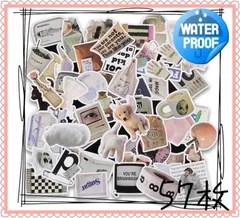 海外インテリア風　アニマル　フード　などいろいろ詰め合わせ♪ パート2(ホワイト　クリーム系) 57枚セット