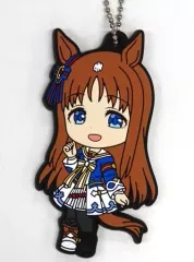 【中古】キーホルダー グラスワンダー ラバーマスコット 「一番くじ ウマ娘 プリティーダービー 7弾」 G賞