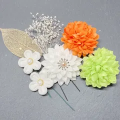 つまみ細工 髪飾り 成人式 卒業式