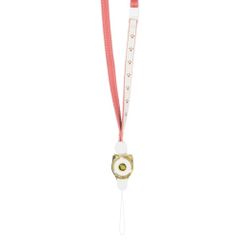 ☆ ピンク ☆ ネックストラップ Minette ネックストラップ 脱着式 スマホ スマホストラップ スマホネックストラップ リングストラップ スマホリング ホールドリング 2WAY 社員証 パスケース おしゃれ オシャレ シンプル 落下防止 NKS-MIN