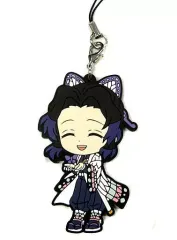 【中古】雑貨 胡蝶しのぶ ラバーストラップ ～ほっと一息ver.～ きゅんキャラいらすとれーしょんず 「一番くじ 鬼滅の刃～鬼殺の志～」 F賞