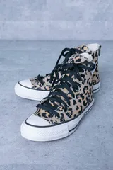 希少 超美品 sulvam ジャケット レオパード sulvam（サルバム） leopard open stand SH レオパード