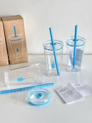新品未使用品 BLUE BOTTLE ブルーボトル　クリアタンブラー　タンブラ