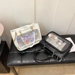 痛バッグ ２WAY 推し活 制服 JK 誕生日 未使用 ショルダー痛バ ポケット オタク活 かわいい 可愛 軽量 ミニトート ショルダー痛バ ポケットxiaokb349