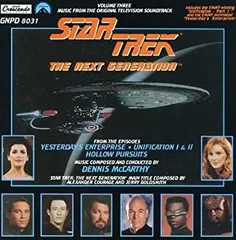 【中古】Star Trek - The Next Generation: Music From The Original Television Soundtrack Volume Three (Yesterdays Enterprise Unificationのサムネイル