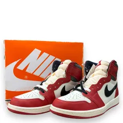 27cm NIKE AIR JORDAN 1 RETRO HIGH OG VARSITY RED Chicagoのサムネイル