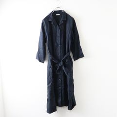 美品 マッキントッシュフィロソフィー デニムシャツワンピース 38