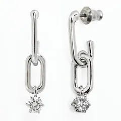 スワロフスキー SWAROVSKI ピアス Constella コンステラ ドロップピアス クリア シルバー 5728584 ジュエリー アクセサリー