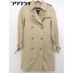 ■ ◎ BEAUTY & YOUTH UNITED ARROWS ライナー付 長袖 トレンチ コート サイズM ベージュ レディース  【1103310004252】