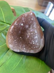 ピンクアメジスト ジオード 原石 540g 晶洞 ブラジル産 天然石 鉱物