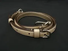 ■美品■ COACH コーチ レザーバッグ用 ショルダーストラップ 斜め掛け レディース アイボリー系 BK6998