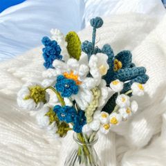 枯れない毛糸のブーケ💐
