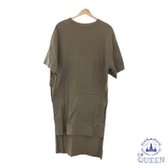 ☆美品☆ JOURNAL STANDARD ジャーナルスタンダード ワンピース シャツ きれいめ 半袖 ロング レディース グレー 日本製 901-4286 送料無料 古着