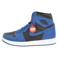 NIKE (ナイキ) AIR JORDAN1 RETRO OG 555088-404 エアジョーダン1 ハイカットスニーカー シューズ ダークマリーナ US9.5/27.5cm ブルー/ブラック