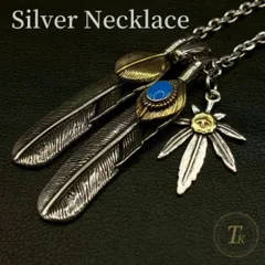 SAAD サード シルバー925 ターコイズ  フェザー　ペンダント saad SAAD サード ターコイズ フェザー ペンダント silver925 SAAD