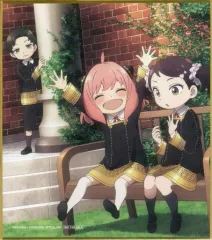 【中古】紙製品 [単品] 集合 描き下ろし特製ミニ色紙 「Blu-ray/DVD SPY×FAMILY Season 2 Vol.1 初回生産限定版」 同梱特典