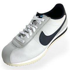 【中古品】23年製 NIKE ナイキ CORTEZ SE コルテッツ FN7650-030 ローカット レザー スニーカー 7ホール ローテク シューズ 靴 26.5cm ホワイト 白