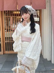Pal elfy セパレート浴衣セット リボンレース柄 - メルカリ