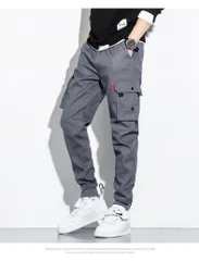 カーゴパンツパンツ メンズ ジョガーパンツ カジュアルパンツ ワークパンツ   ボトムス メンズ ズボン パンツ カジュアル スリム 履きやすい 動きやすいqcwjy01