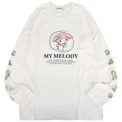マイメロディ ロンT 長袖 Tシャツ サンリオキャラクターズ プリント mm1251-09-A