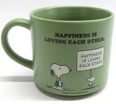【中古】マグカップ･湯のみ スタッキングマグ PEANUTS 355ml グリーン 「スターバックスコーヒー×PEANUTS(SNOOPY)」