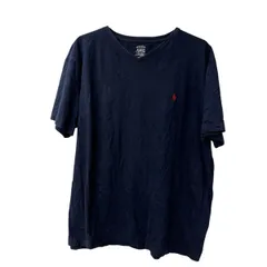 POLO RALPH LAUREN 半袖 ロゴ Tシャツ 2XL ネイビー ポロラルフローレンビッグサイズ 古着卸 アメリカ仕入 a707-5601
