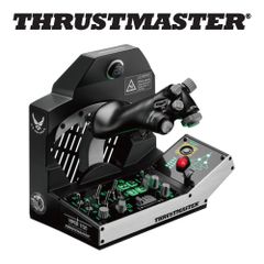 Thrustmaster スラストマスター Viper TQS Mission Pack フライトシミュレーター 金属製スロットル クアドラントシステム コントロールパネル付属 高精度磁気センサー採用 PC対応 輸入品