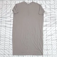 ◇ ⊃ JOURNALSTANDARD ジャーナルスタンダード 無地 半袖 ロングクルーネック半袖 サイズＦ グレー系 レディース E  【1508060023162】